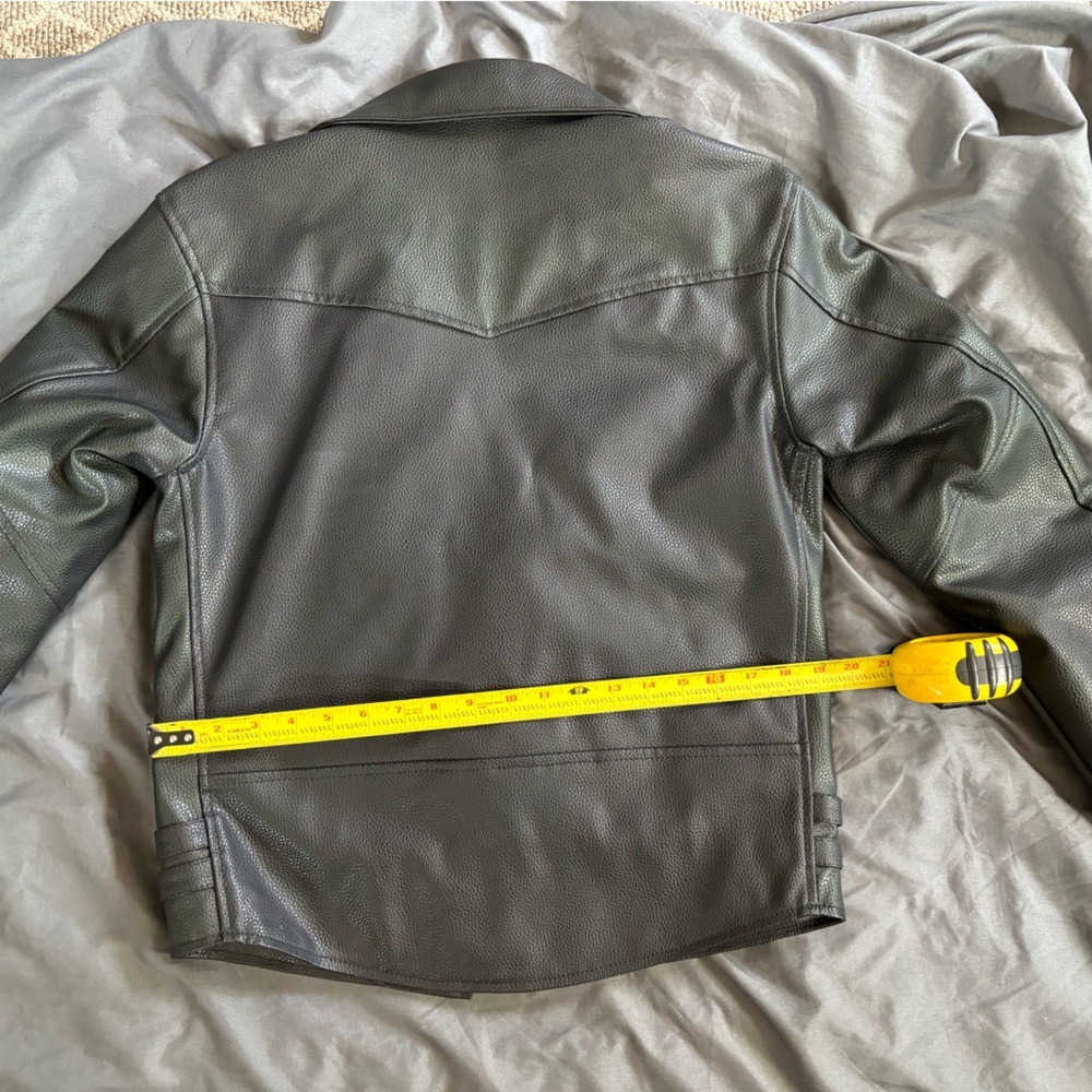 Straight to Hell vegan leather Defector II Jacket - Picture 5 of 6
